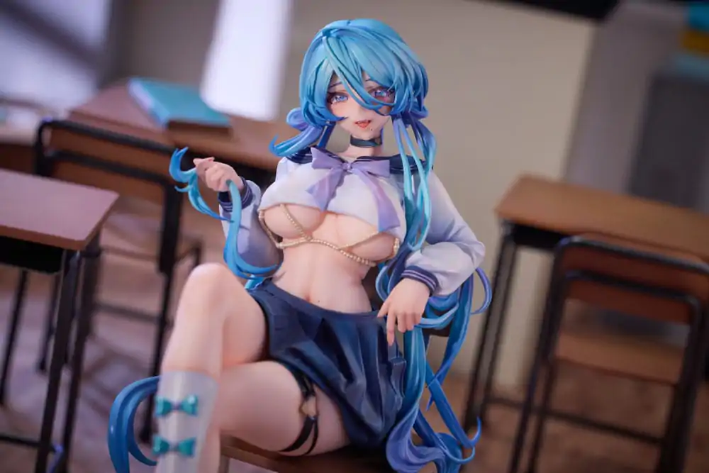 Original Character PVC kip 1/7 Club Activities Yuzuki Ayazakura Illustration by Tuzhate Limited Edition 18 cm fotografija izdelka