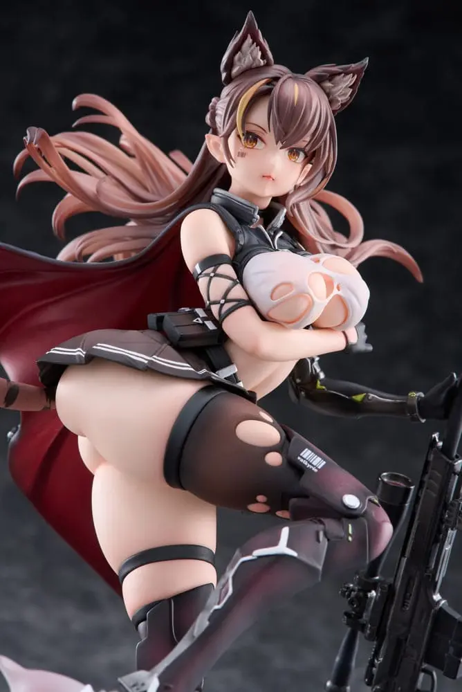 Original Character PVC 1/7 Ijuu Senki Series: Sniper Karihime Limited Distribution 27 cmOriginalen lik PVC 1/7 Ijuu Senki Series: Sniper Karihime Limited Distribution 27 cm fotografija izdelka