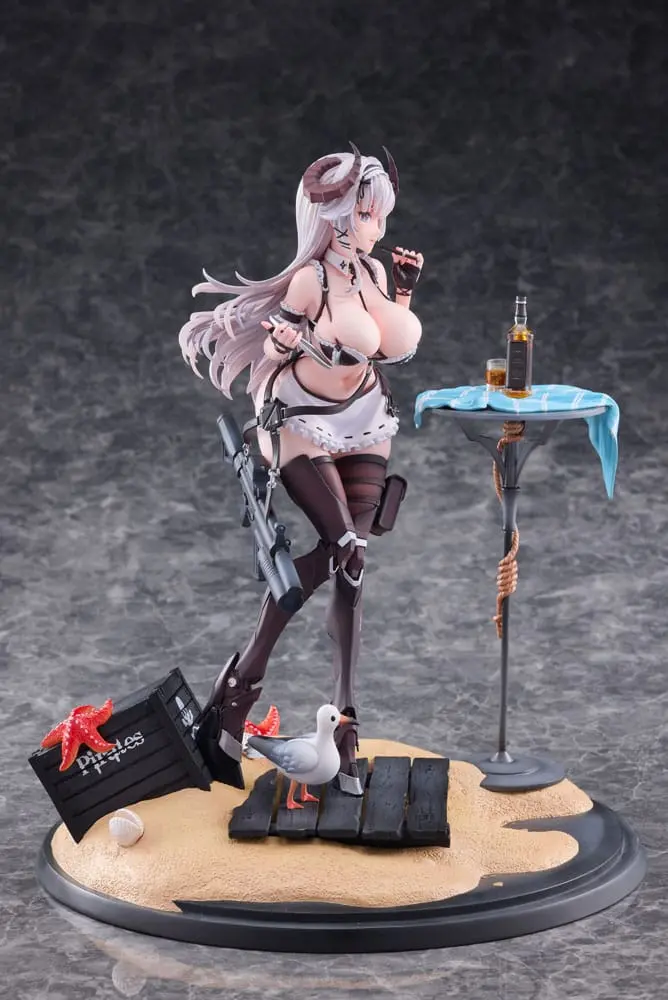 Original Character PVC kip 1/7 Ijuu Senki Series: Tactician Mianji Limited Distribution 27 cm fotografija izdelka