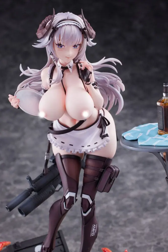 Original Character PVC kip 1/7 Ijuu Senki Series: Tactician Mianji Limited Distribution 27 cm fotografija izdelka