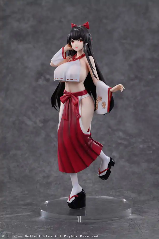 Original Character PVC Kip 1/7 Kasuga Miko Misaki 28 cm fotografija izdelka