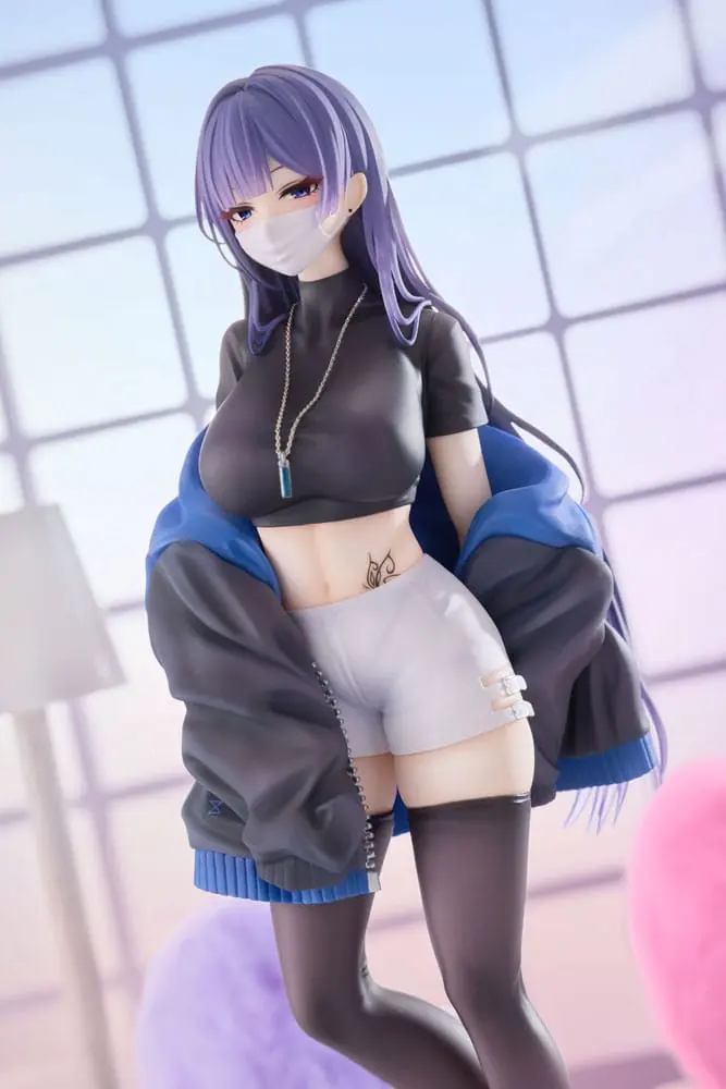 Original Character PVC Kip 1/7 Mask Girl Yuna 24 cm fotografija izdelka