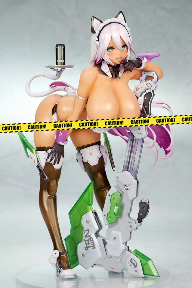 Original Character PVC kip 1/7 Meido-Busou: Ax Experimental Equipment 24 cm fotografija izdelka