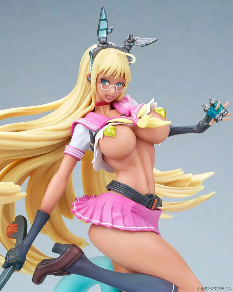 Original Character PVC kip 1/7 Sei Kamihigano, ilustriral Raita, porjavela različica, 26 cm fotografija izdelka