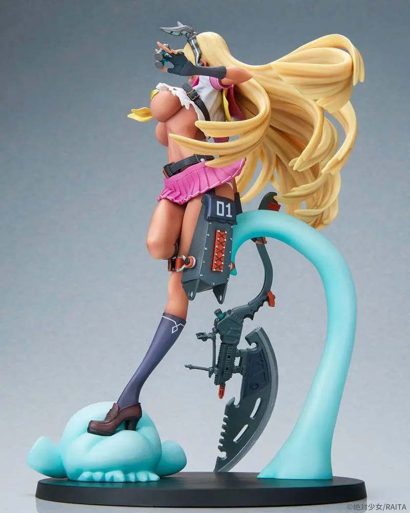 Original Character PVC kip 1/7 Sei Kamihigano, ilustriral Raita, porjavela različica, 26 cm fotografija izdelka