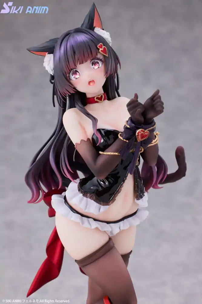 Original Character PVC kip 1/7 Shibarare Cat Ruhuna-chan Deluxe Edition 26 cm fotografija izdelka