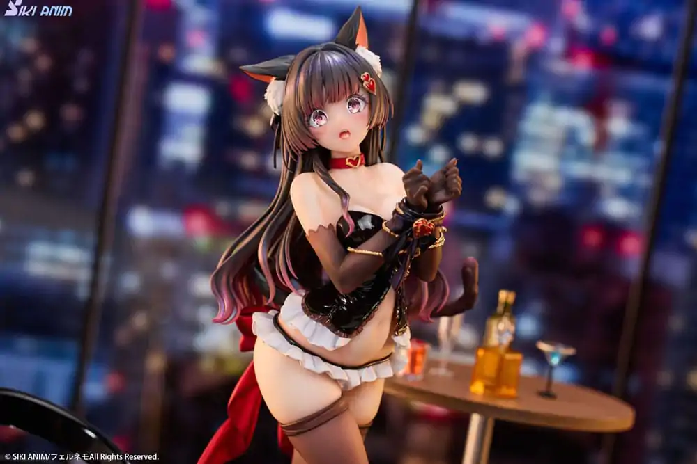 Original Character PVC kip 1/7 Shibarare Cat Ruhuna-chan Deluxe Edition 26 cm fotografija izdelka