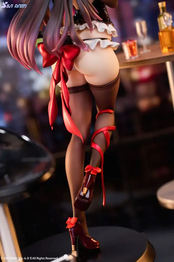 Original Character PVC kip 1/7 Shibarare Cat Ruhuna-chan Deluxe Edition 26 cm fotografija izdelka