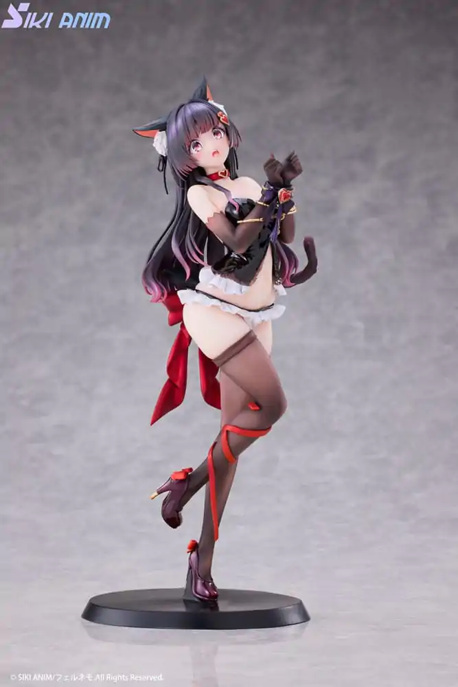 Original Character PVC kip 1/7 Shibarare Cat Ruhuna-chan Deluxe Edition 26 cm fotografija izdelka