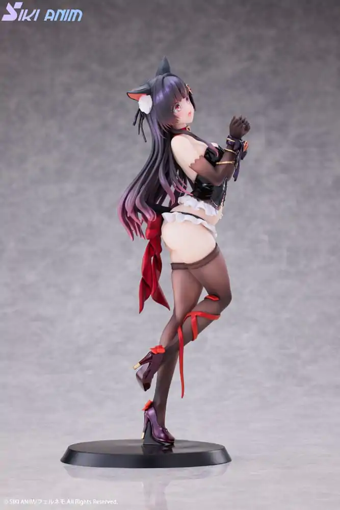 Original Character PVC kip 1/7 Shibarare Cat Ruhuna-chan Deluxe Edition 26 cm fotografija izdelka