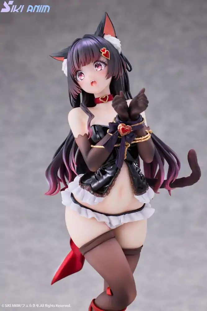 Original Character PVC kip 1/7 Shibarare Cat Ruhuna-chan Deluxe Edition 26 cm fotografija izdelka