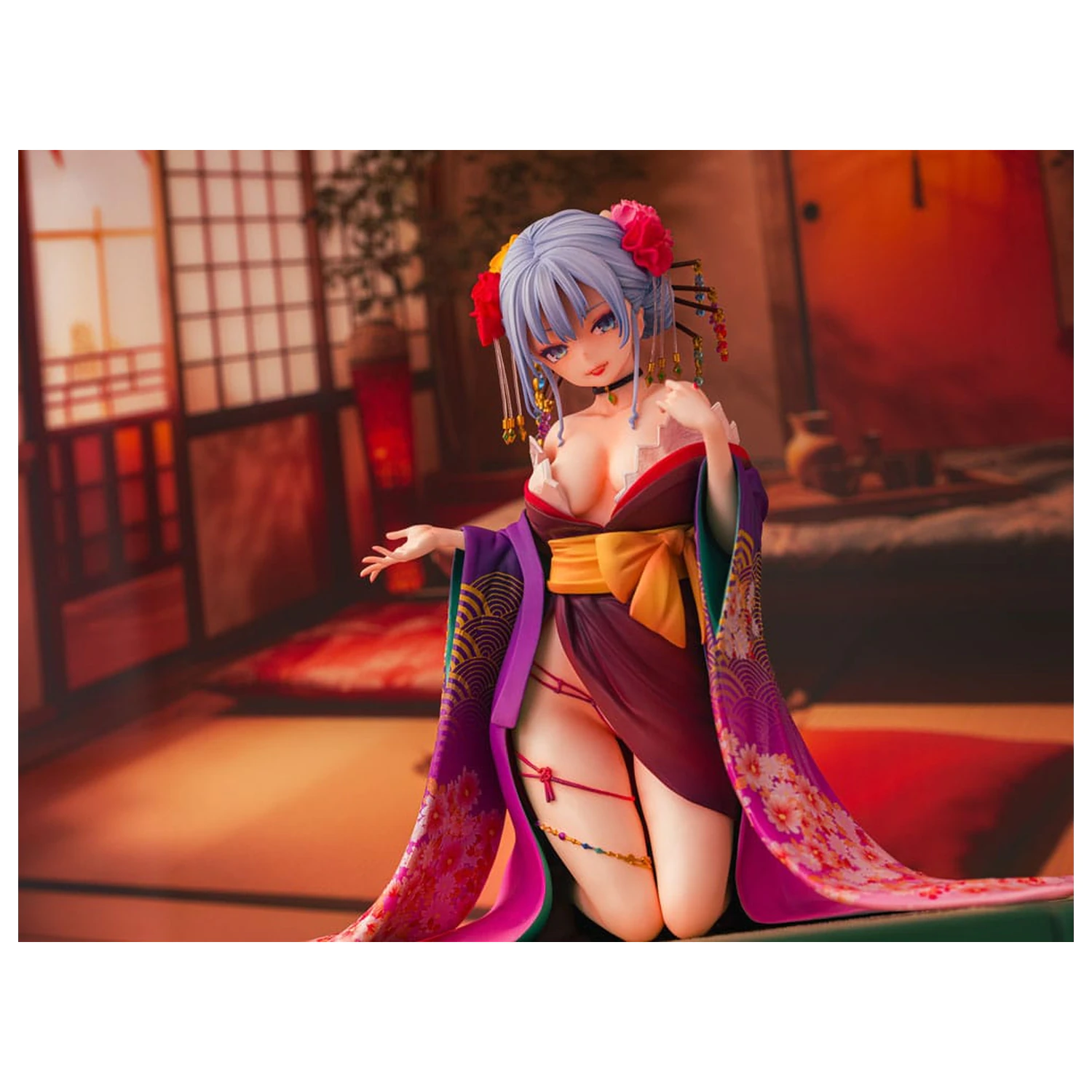 Kip Original Character 1/7 Shujuu Ecstasy Shion Oiran Ver. 15 centimetrov fotografija izdelka