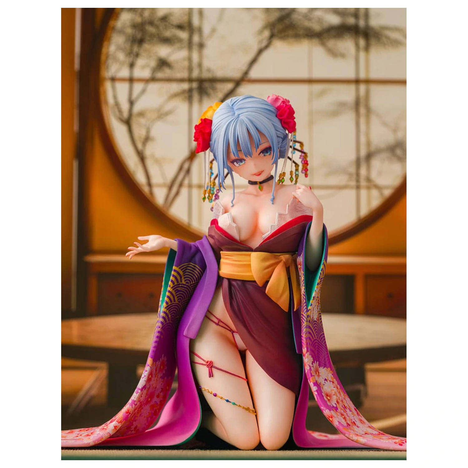 Kip Original Character 1/7 Shujuu Ecstasy Shion Oiran Ver. 15 centimetrov fotografija izdelka