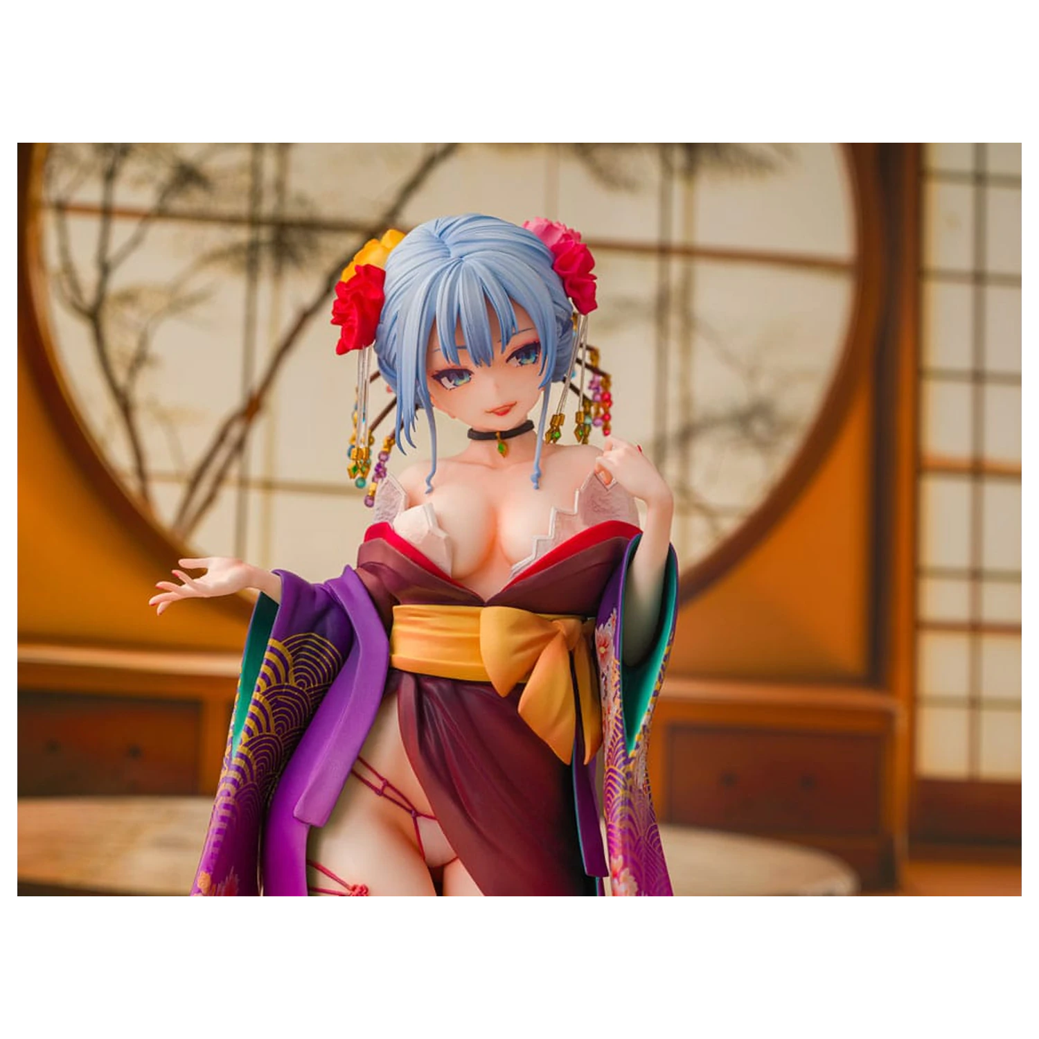 Original Character Kip 1/7 Shujuu Ecstasy Shion Oiran Ver. (Wholesome Ver.) 15 cm fotografija izdelka