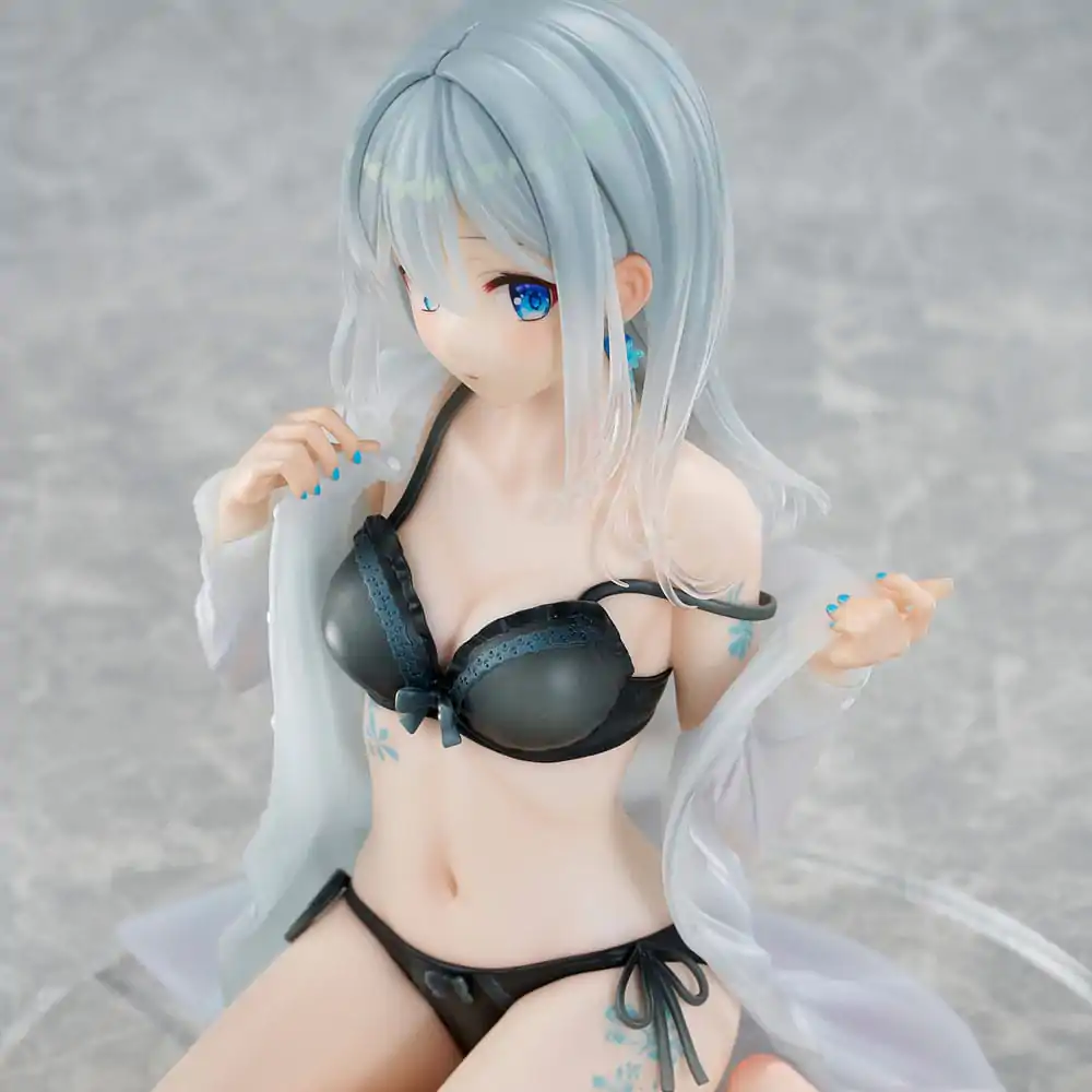 Original Character PVC kip 1/7 srebrnolasa punca Sky Blue Morning Special Outfit Ver. po ilustraciji Fuumi 16 cm fotografija izdelka