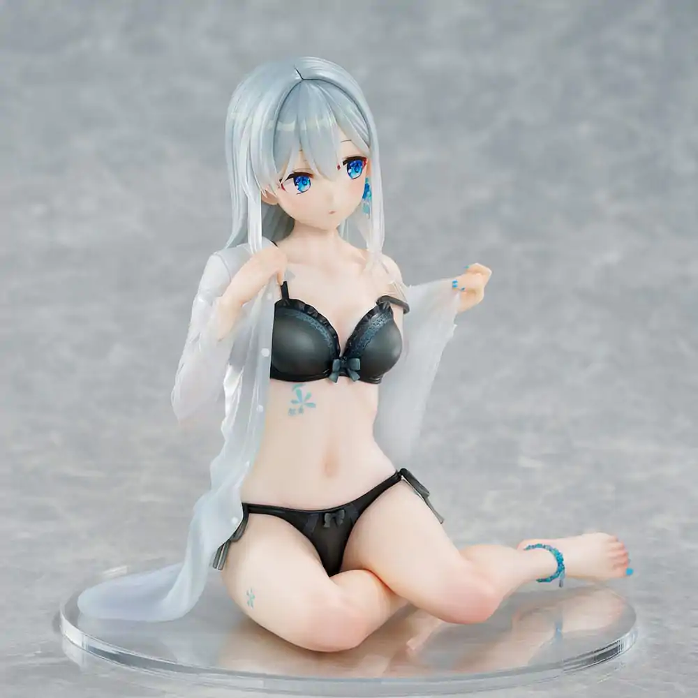 Original Character PVC kip 1/7 srebrnolasa punca Sky Blue Morning Special Outfit Ver. po ilustraciji Fuumi 16 cm fotografija izdelka