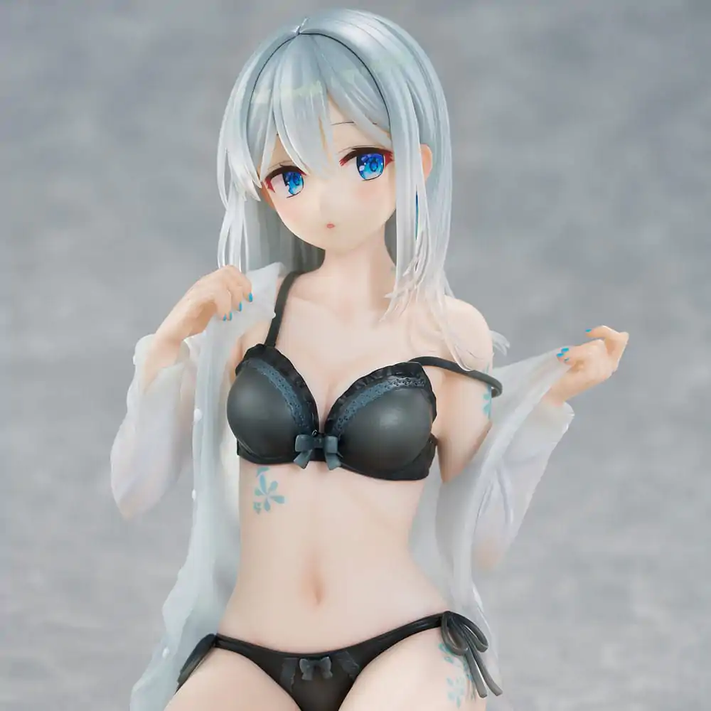 Original Character PVC kip 1/7 srebrnolasa punca Sky Blue Morning Special Outfit Ver. po ilustraciji Fuumi 16 cm fotografija izdelka