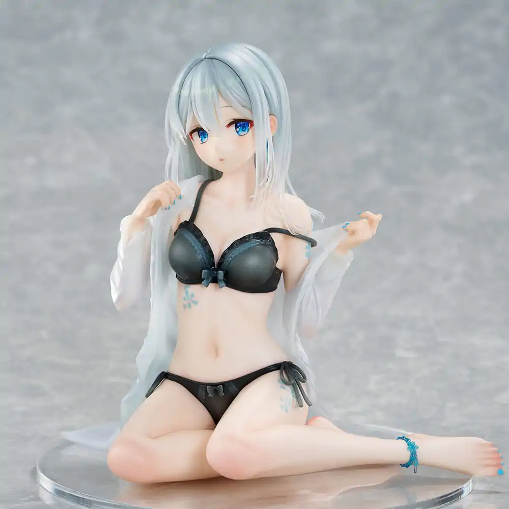 Original Character PVC kip 1/7 srebrnolasa punca Sky Blue Morning Special Outfit Ver. po ilustraciji Fuumi 16 cm fotografija izdelka