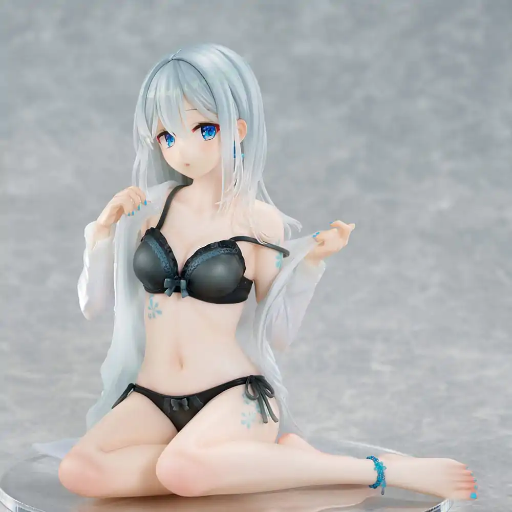 Original Character PVC kip 1/7 srebrnolasa punca Sky Blue Morning Special Outfit Ver. po ilustraciji Fuumi 16 cm fotografija izdelka