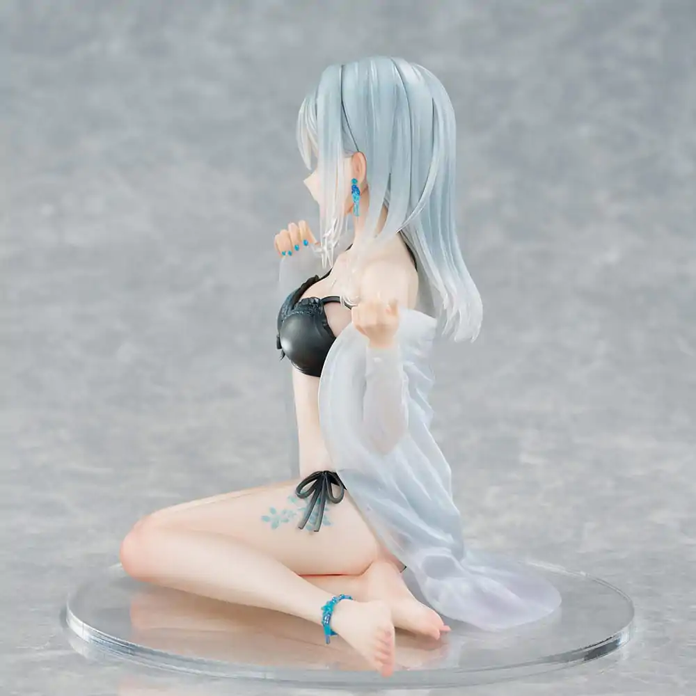 Original Character PVC kip 1/7 srebrnolasa punca Sky Blue Morning Special Outfit Ver. po ilustraciji Fuumi 16 cm fotografija izdelka