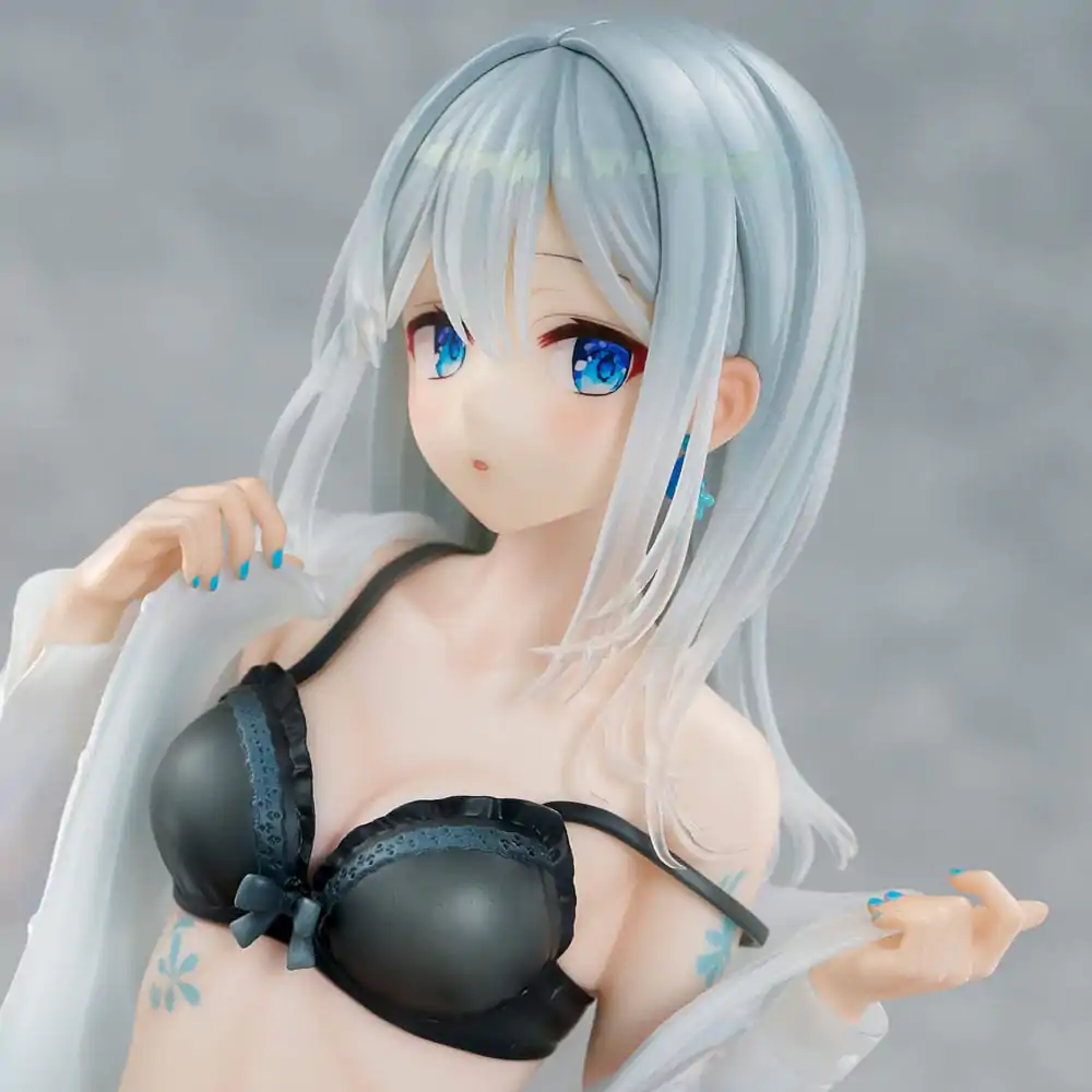 Original Character PVC kip 1/7 srebrnolasa punca Sky Blue Morning Special Outfit Ver. po ilustraciji Fuumi 16 cm fotografija izdelka