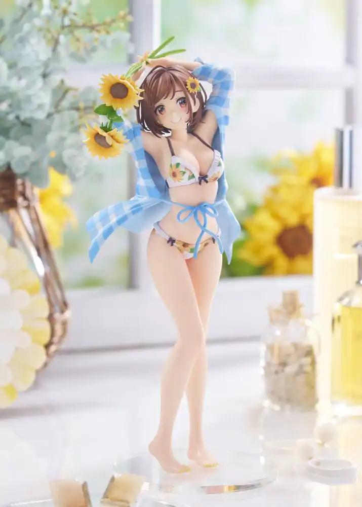 Original Character PVC kip 1/7 Sunflower Girl Illustration by EnMorikura 24 cm fotografija izdelka