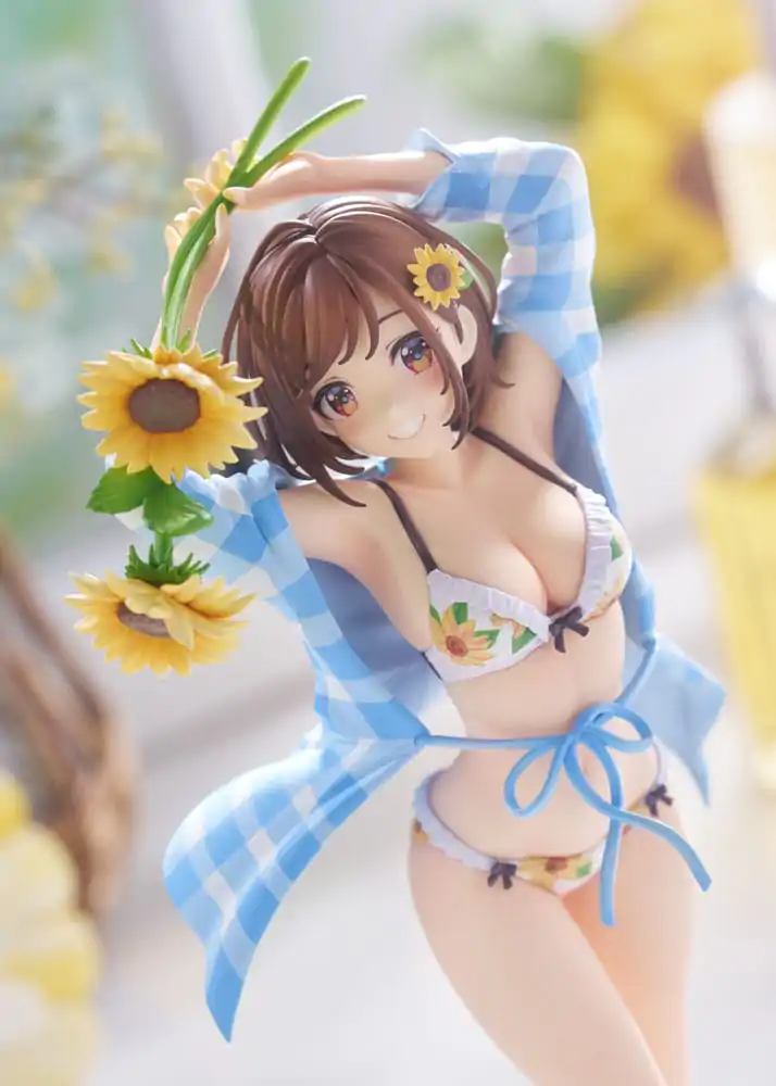 Original Character PVC kip 1/7 Sunflower Girl Illustration by EnMorikura 24 cm fotografija izdelka