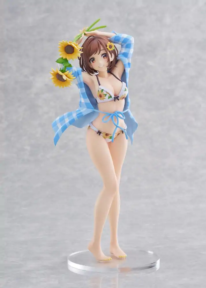 Original Character PVC kip 1/7 Sunflower Girl Illustration by EnMorikura 24 cm fotografija izdelka