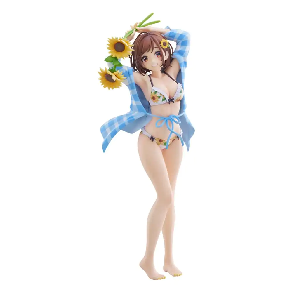 Original Character PVC kip 1/7 Sunflower Girl Illustration by EnMorikura 24 cm fotografija izdelka