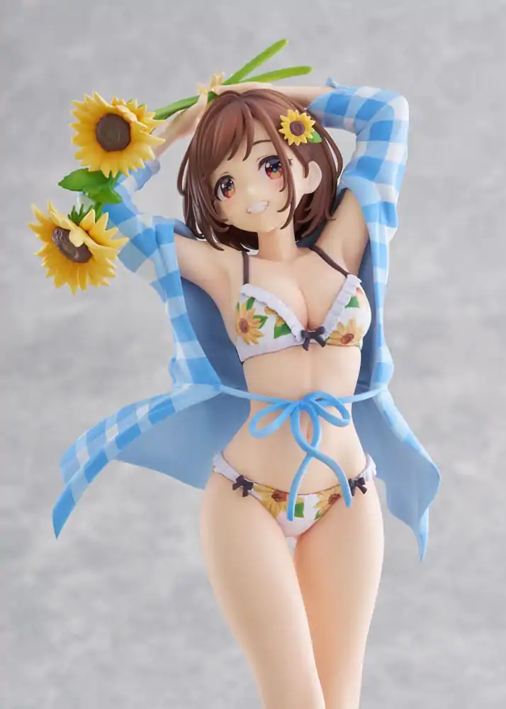 Original Character PVC kip 1/7 Sunflower Girl Illustration by EnMorikura 24 cm fotografija izdelka