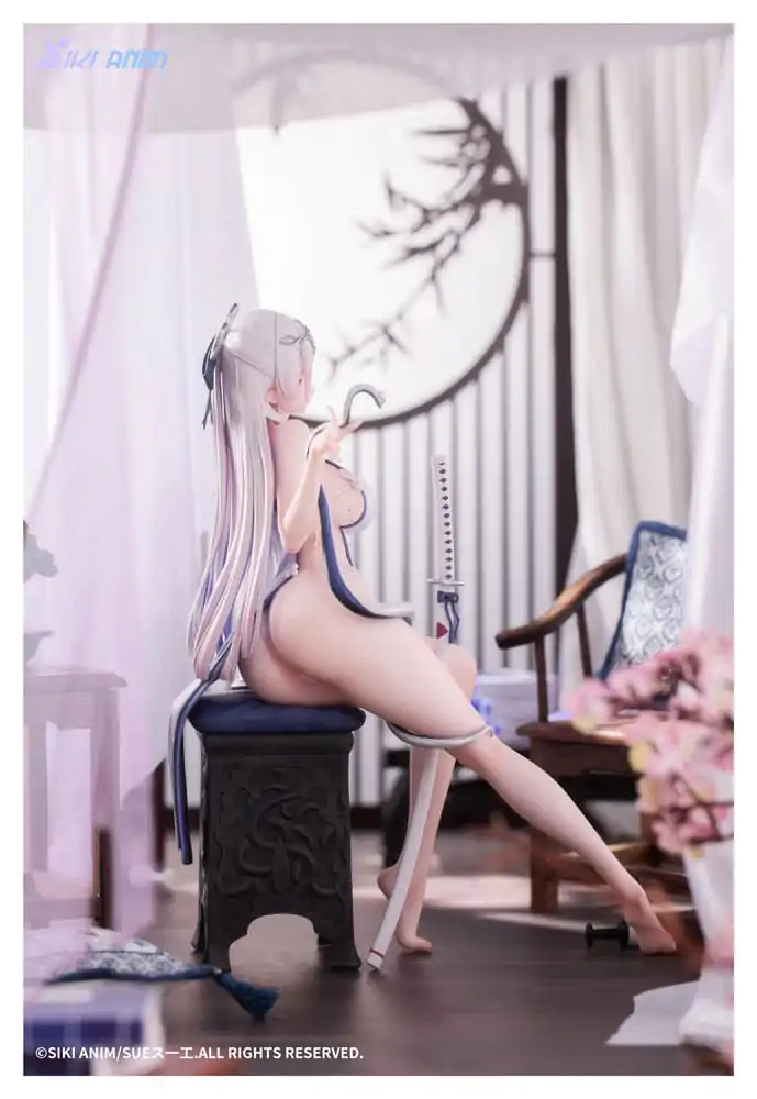 Original Character PVC Kip 1/7 The Color of the Blue - White Snake Deluxe Edition 20 cm fotografija izdelka