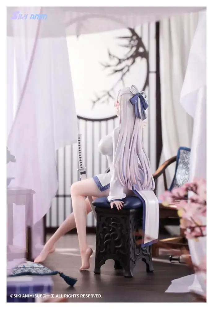 Original Character PVC Kip 1/7 The Color of the Blue - White Snake Deluxe Edition 20 cm fotografija izdelka