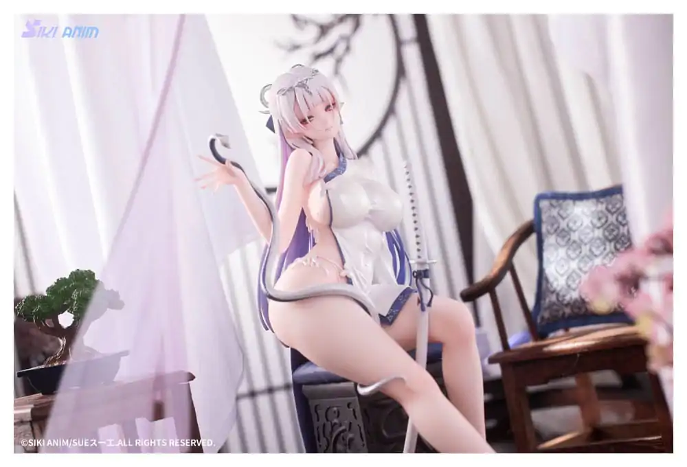 Original Character PVC Kip 1/7 The Color of the Blue - White Snake Deluxe Edition 20 cm fotografija izdelka