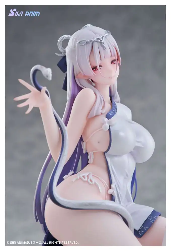 Originalni lik PVC kip 1/7 The Color of the Blue - White Snake normalna izdaja 20 cm fotografija izdelka