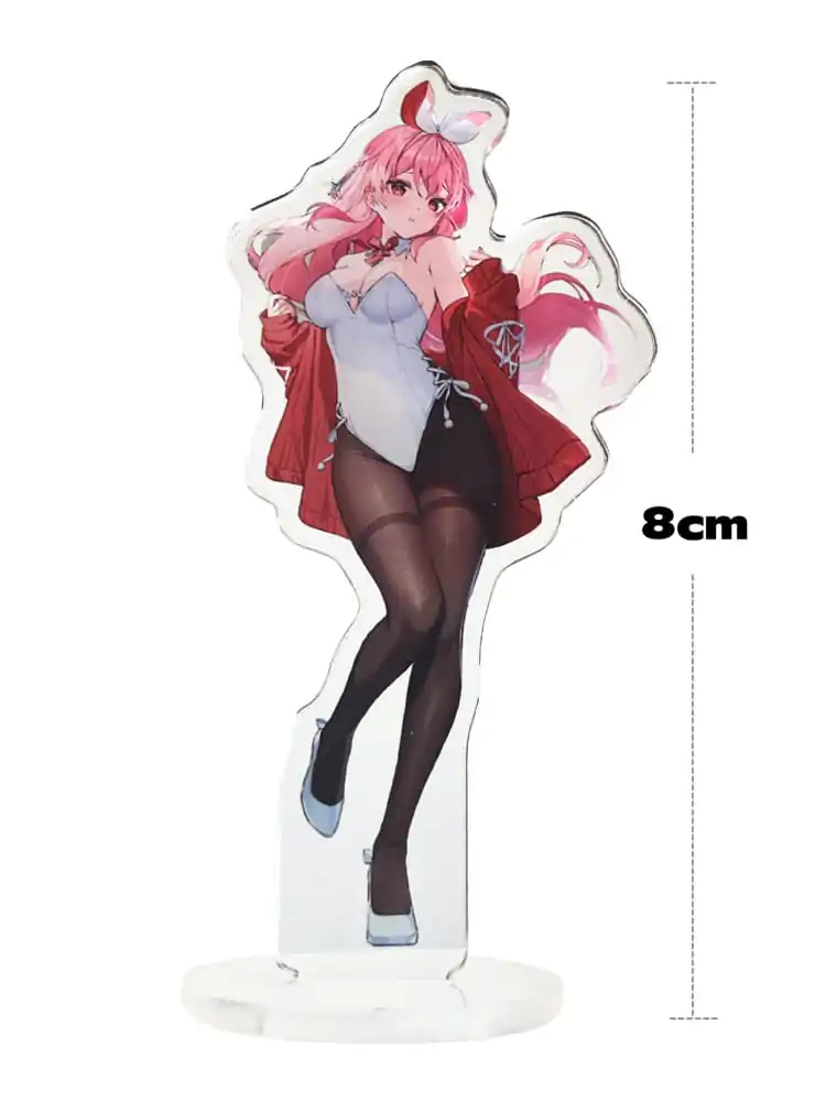 Original Character PVC 1/7 Beli Zajec, ilustriral Rosuuri, Deluxe verzija 24 cm fotografija izdelka