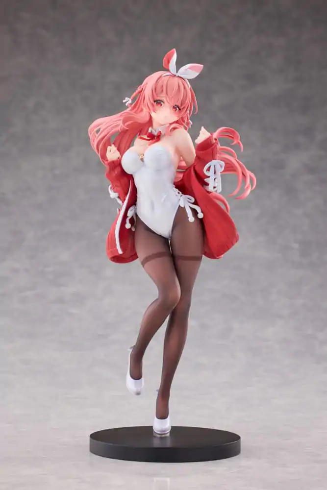 Original Character PVC 1/7 Beli Zajec, ilustriral Rosuuri, Deluxe verzija 24 cm fotografija izdelka