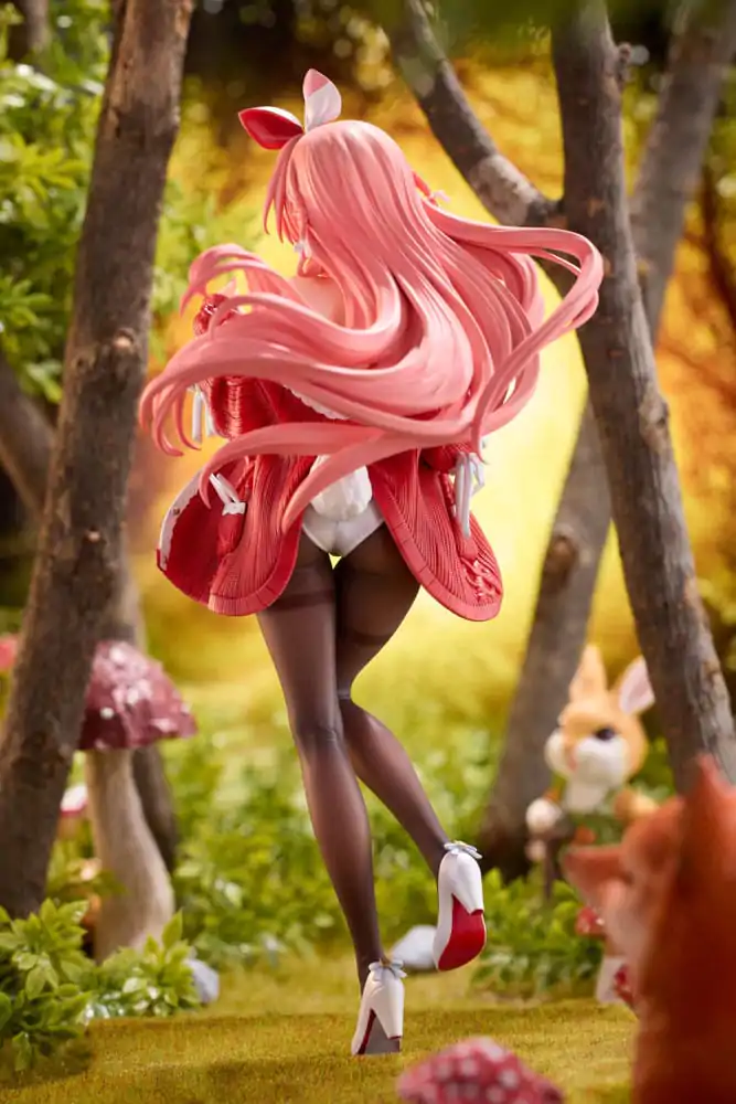 Original Character PVC 1/7 Beli Zajec, ilustriral Rosuuri, Deluxe verzija 24 cm fotografija izdelka