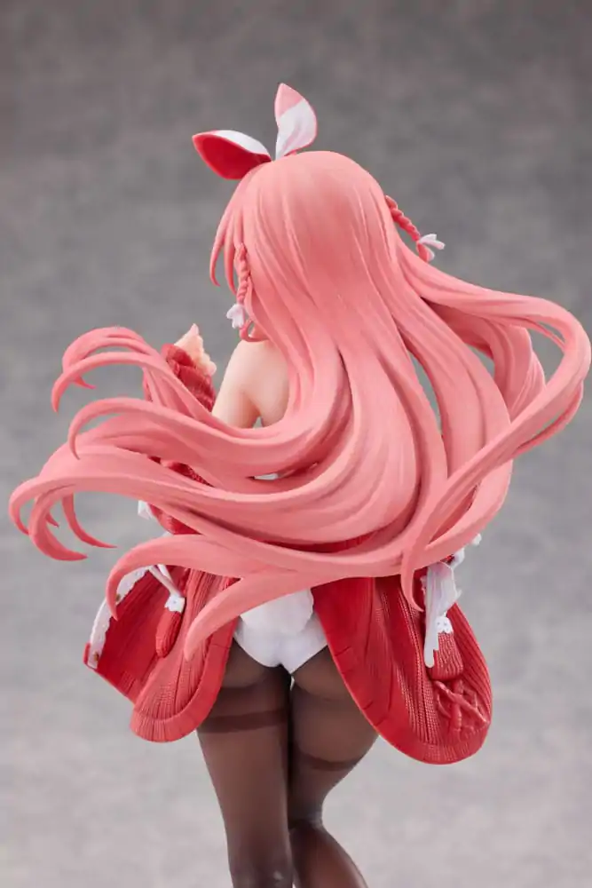 Original Character PVC 1/7 Beli Zajec, ilustriral Rosuuri, Deluxe verzija 24 cm fotografija izdelka