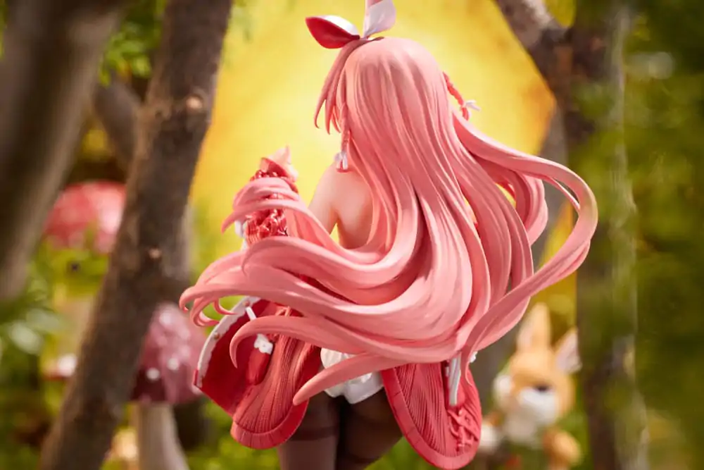 Original Character PVC 1/7 Beli Zajec, ilustriral Rosuuri, Deluxe verzija 24 cm fotografija izdelka