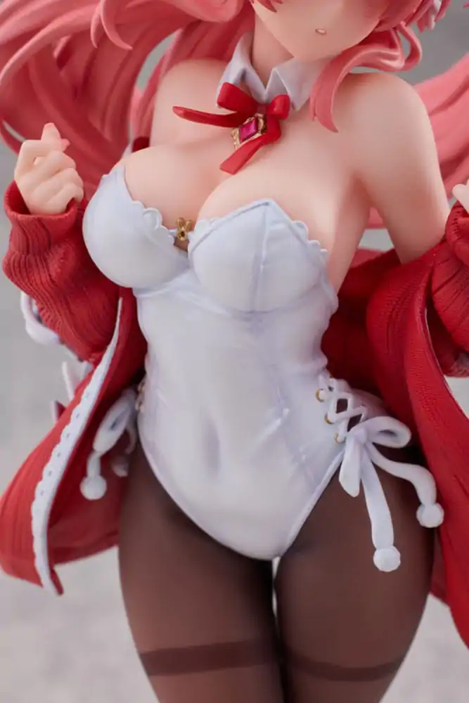 Original Character PVC 1/7 Beli Zajec, ilustriral Rosuuri, Deluxe verzija 24 cm fotografija izdelka