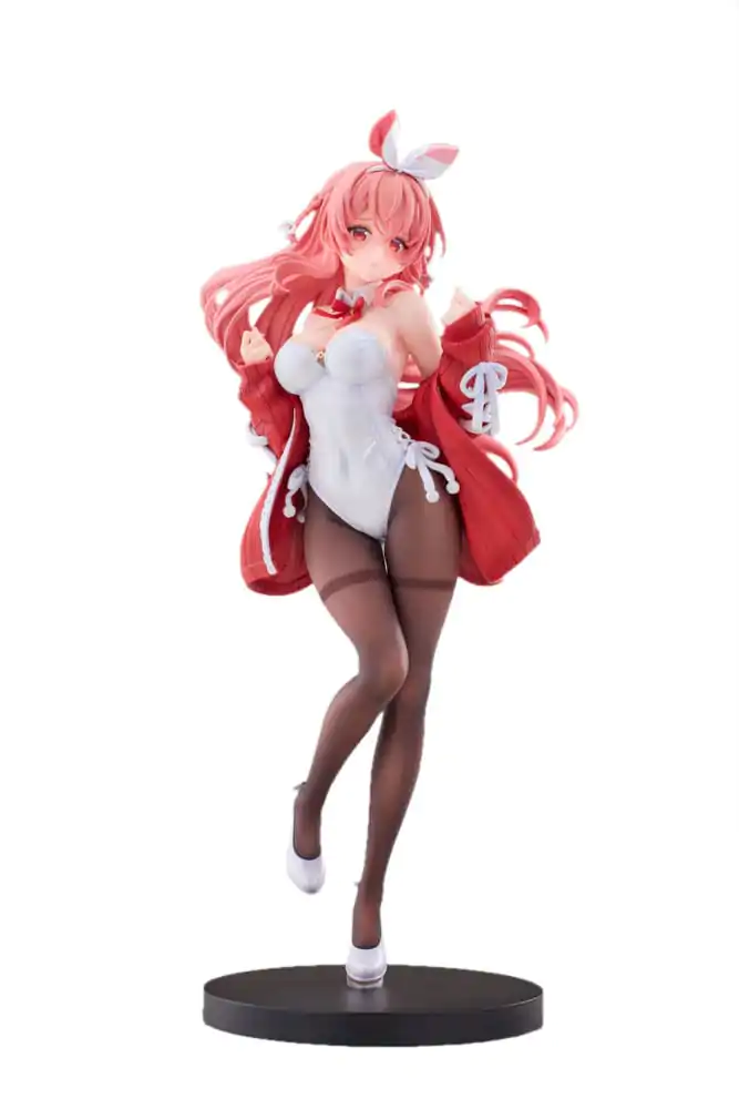 Original Character PVC 1/7 Beli zajec Ilustriral Rosuuri 24 cm fotografija izdelka