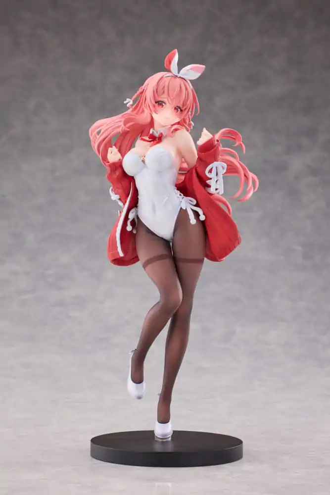 Original Character PVC 1/7 Beli zajec Ilustriral Rosuuri 24 cm fotografija izdelka