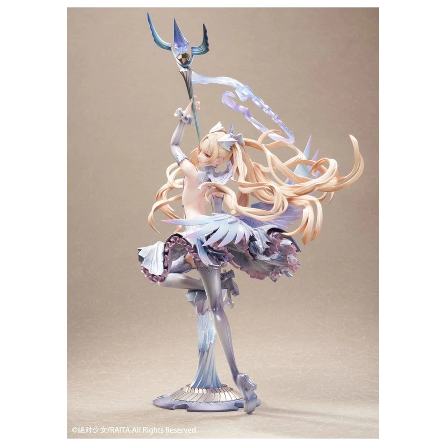 Originalni lik PVC kip 1/7 Zettai Junpaku Mahou Shoujo Kotone Sasaki 31 cm fotografija izdelka
