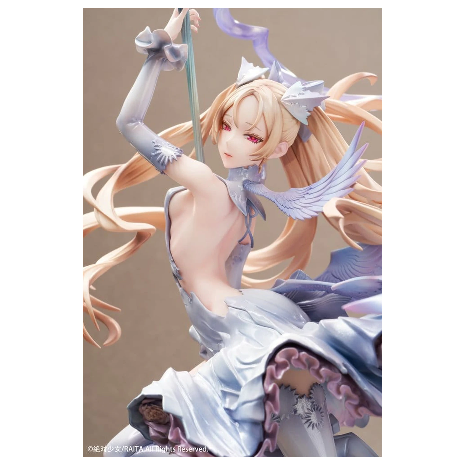 Originalni lik PVC kip 1/7 Zettai Junpaku Mahou Shoujo Kotone Sasaki 31 cm fotografija izdelka