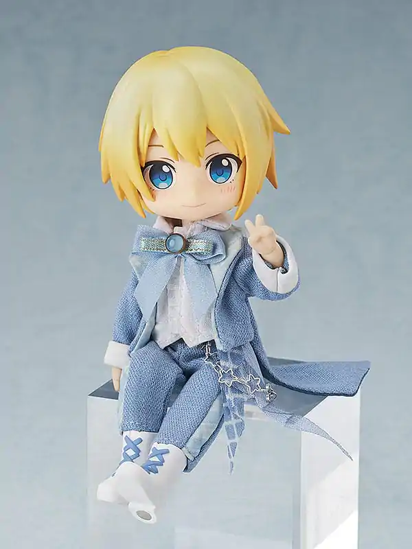 Originalni dodatki za like za figure Nendoroid Doll, komplet oblačil: Idol Outfit – Fant (Sax Blue) fotografija izdelka