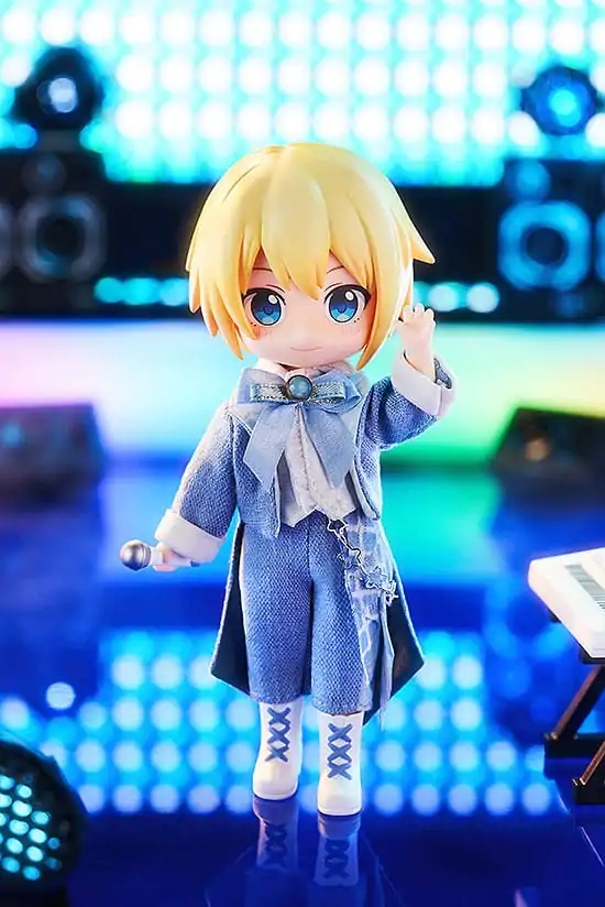 Originalni dodatki za like za figure Nendoroid Doll, komplet oblačil: Idol Outfit – Fant (Sax Blue) fotografija izdelka