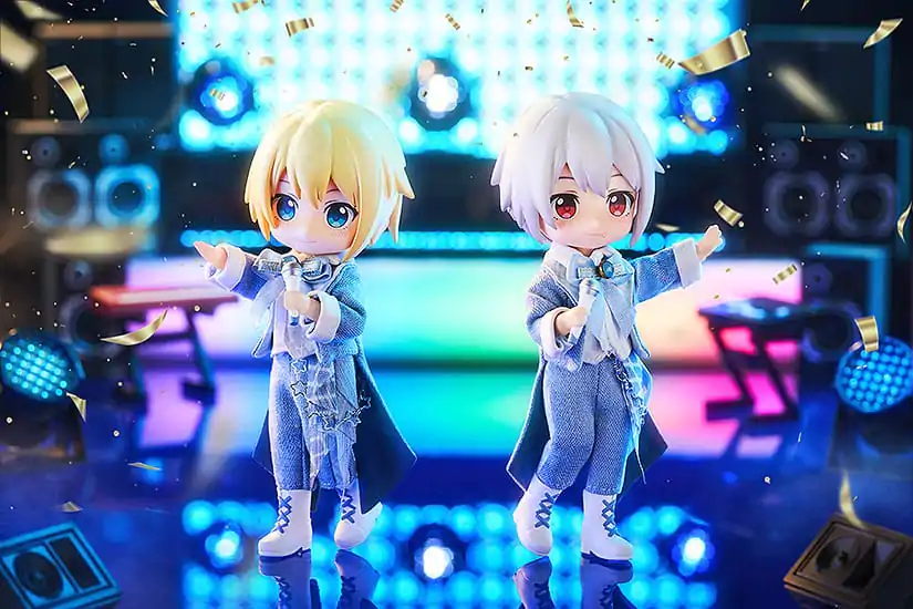 Originalni dodatki za like za figure Nendoroid Doll, komplet oblačil: Idol Outfit – Fant (Sax Blue) fotografija izdelka