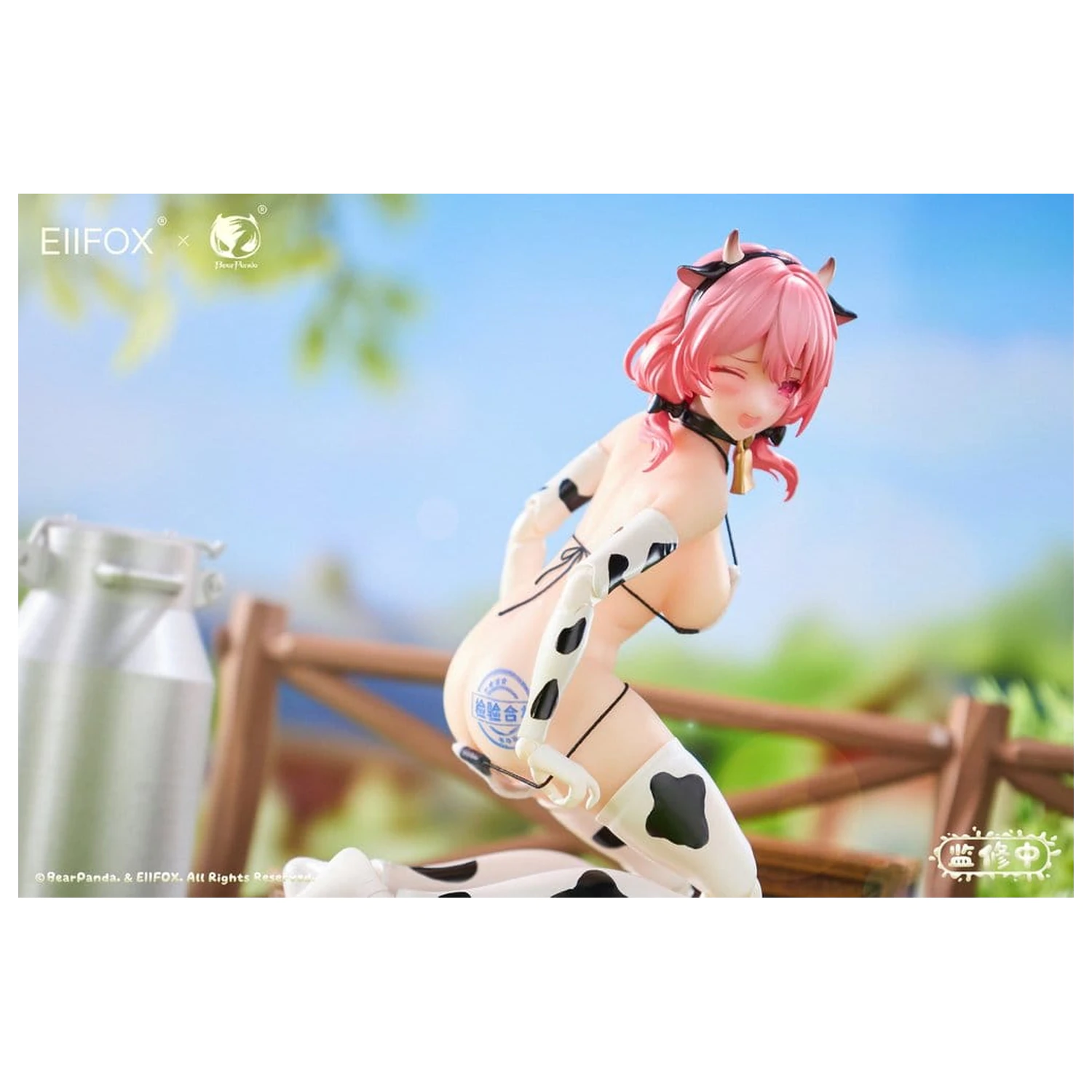 Original Character Akcijska Figura 1/8 Eiifox & BearPanda Nyuugyuu Momo 21 cm fotografija izdelka