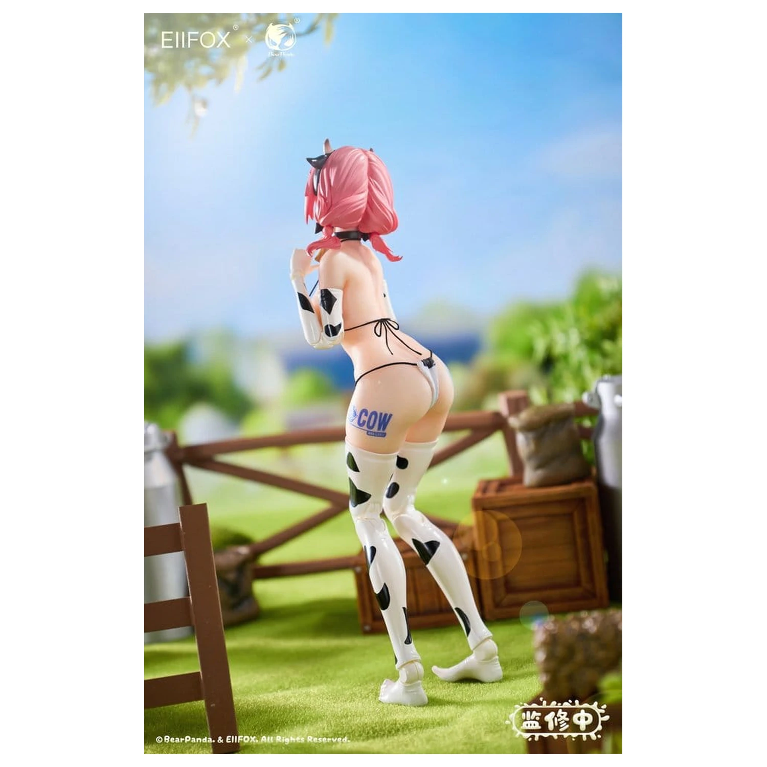 Original Character Akcijska Figura 1/8 Eiifox & BearPanda Nyuugyuu Momo 21 cm fotografija izdelka