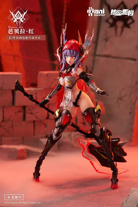 Original Character Plastični Model Komplet Alloy Articulated Assemblable Model Thunderbolt-Barbera Red 21 cm fotografija izdelka